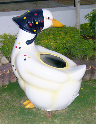 Fiber Dustbin