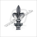 Wrought Iron Rail Heads