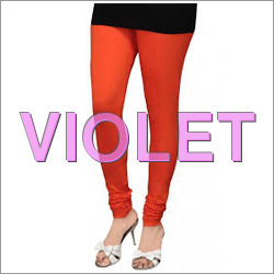 Stretch Orange Leggings