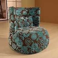 Round Sofa Set - Wood & Fabric, Standard Size, Round Shape | Freestanding, Upholstered Finish, Lightweight At 25 Kg