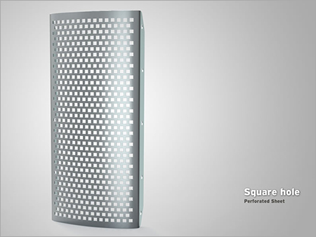 Square Hole Perforated Sheet