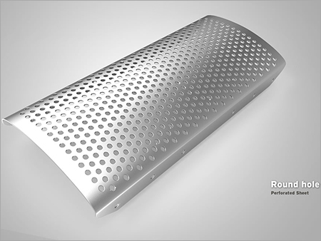 Round Hole Perforated Sheet