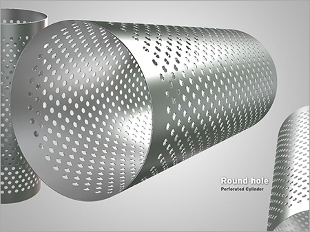 Round Hole Perforated Cylinder