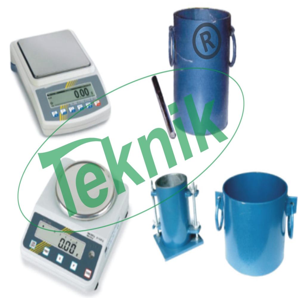 Bulk Density Kit - Heavy Gauge Steel Construction , Includes Digital Top Pan Balance & Top Loading Balance for Accurate Civil Engineering Testing