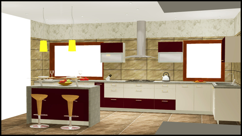Serving Counter Kitchen