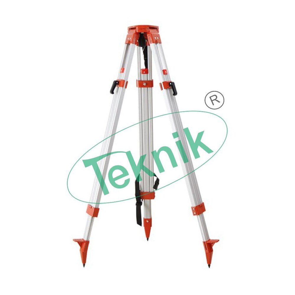Aluminium Made Tripod Stand - Color: Silver Red