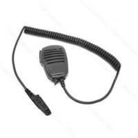 Microphone - Durable Plastic, Standard 2-pin Connection, Black | Security Earpiece With Long Working Life And 1-year Warranty