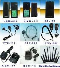 Walkie Talkie Accessories - Plastic, Black | Sturdy Design, Durable Quality, Complete Range for Enhanced Communication
