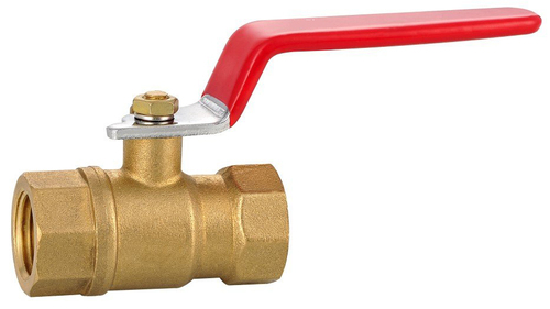 Brass Ball Valve - Color: Golden