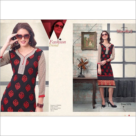 LADIES EMBROIDERED KURTIES