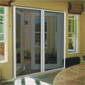 Pleated Mesh Sliding Door