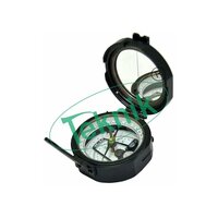 Brunton Compass - Leather Or Wooden Case, Magnetic Induction Damping For Accurate Surveying