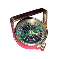 Clinometer Compass - Antique Reproduction With Handle Sight | Precision Angle Measurement In Degrees And Inches, Needle Lift Mechanism For Protection