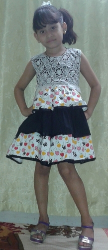 Cotton Printed Girls Frocks