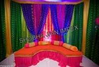Drapes and Backdrop for Mehendi Function