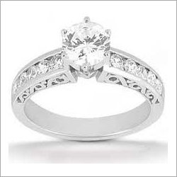 Ladies Diamond Solitaire Ring