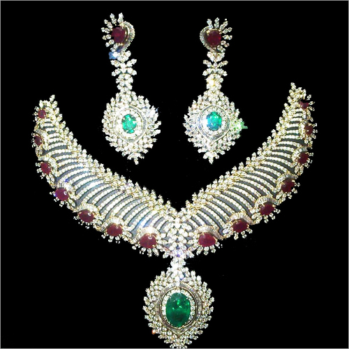 Diamond Necklace Set