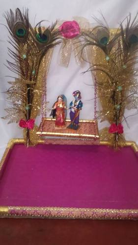 radha krishna jhoola tray