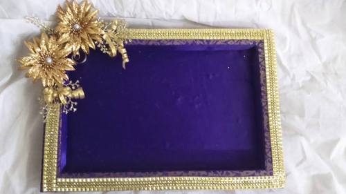 bride groom suit tray