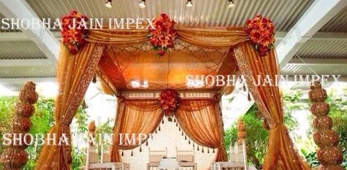 Wedding Rust CurtainsWith Jhaler