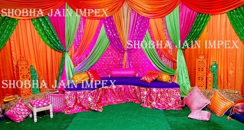 Wedding Curtains With Jhallars