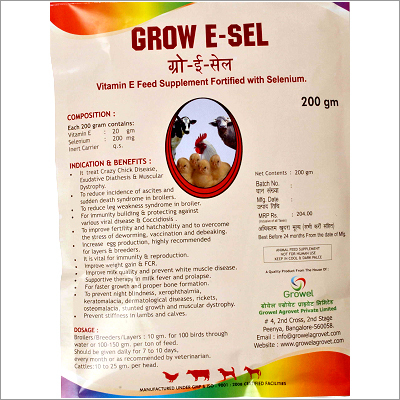 Vitamin E Selenium Supplements