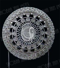 Fiber Wedding Medallion