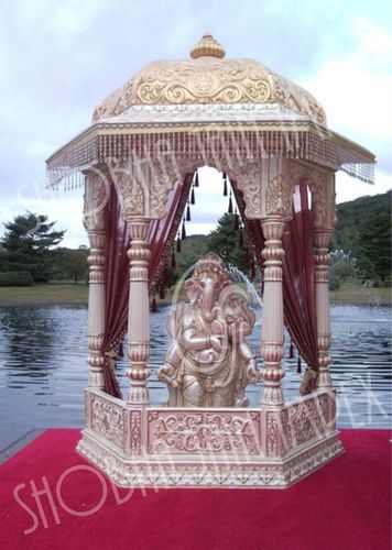 Fiber Ganesh Ji Temple