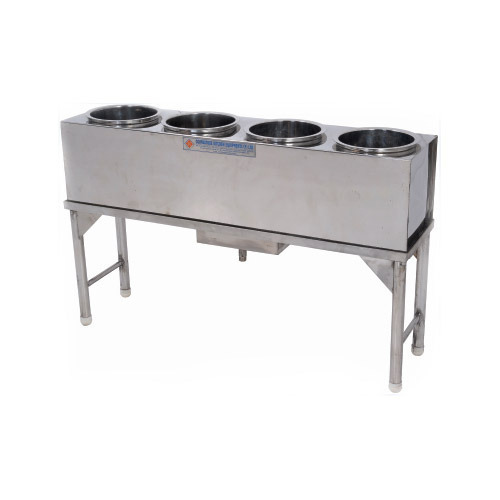 Bench Type Four Holes Hot Case