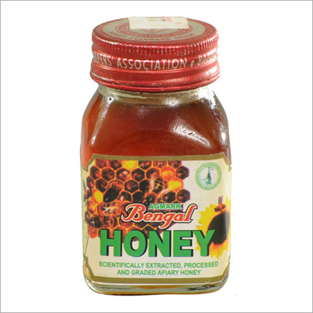 Pure Honey - Glass Jar 250g | 7x5x4 cm, Amber Color, High Viscosity, Natural Sweetness, Rich Flavor, Health Benefits, High Quality