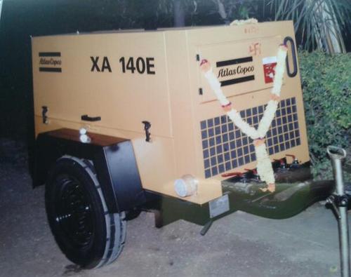 Diesel Drive Air Compressor On Hire