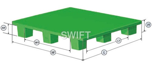 Edge Racking Plastic Pallets