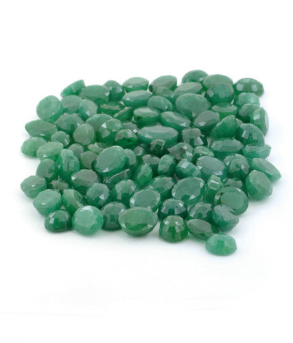Natural Oval Shape Emerald Gemstone Lot 