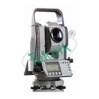 Positioning Electronic Total Station - 30x Magnification, 1â°30' Field Of View | Includes Battery, Charger, Toolkit, Tripod, & Download Software