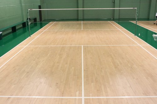 Wooden Flooring Badminton Courts
