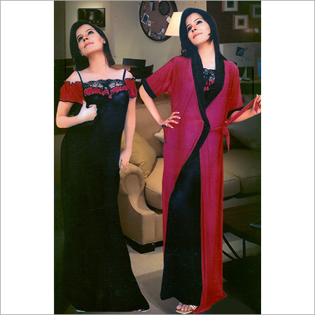 Ladies Satin Nightwear
