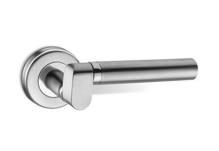 Silver Front Door Hardware