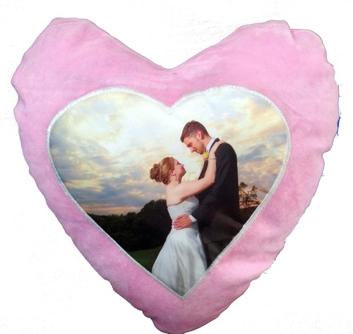 Pink Velvet Heart CushionDS-326 