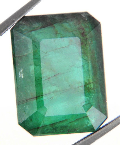 Emerald Cut Colombian Emerald-Panna Gemstone