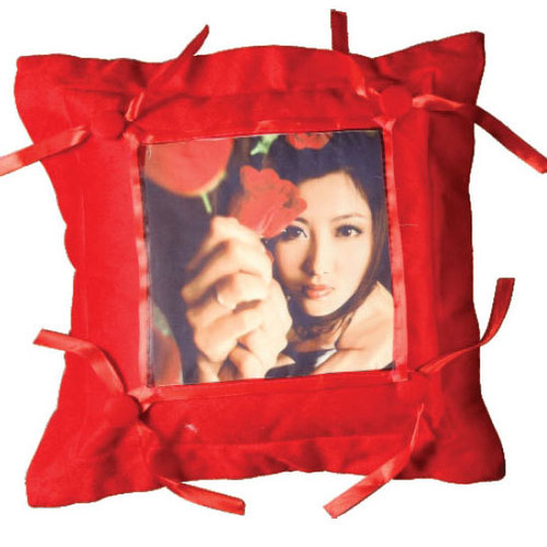 Red Button CushionDS-323