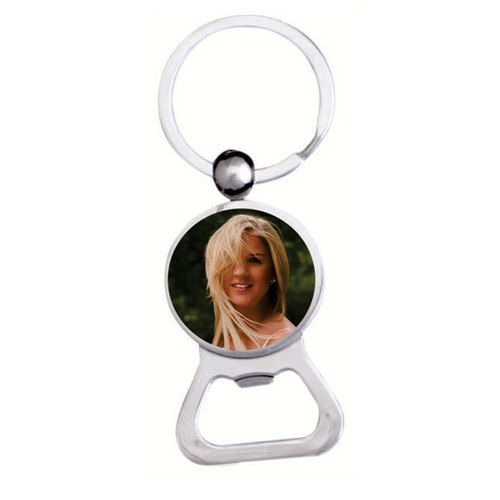 Metal Round Big Opener KeyringDS-477 Metal Round Big Opener KeyringDS-477