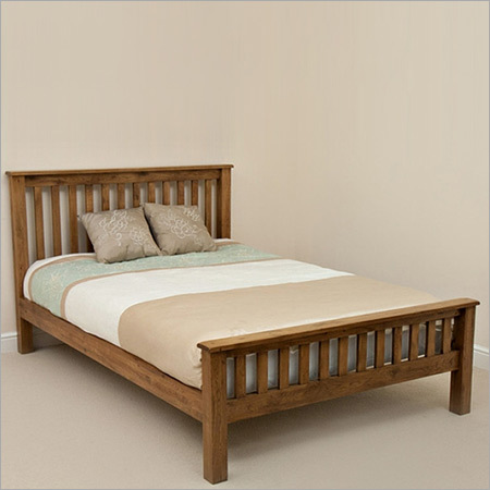 Designer Wooden Cot - Wood, 6ft x 4ft, Natural Finish | Sturdy, Durable, Termite Resistant, Easy Assembly