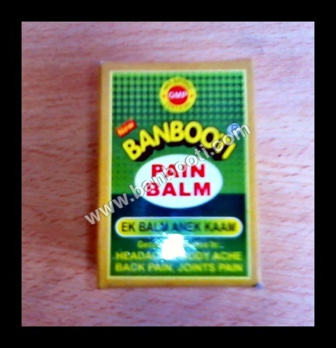 Pain Balm - Herbal Ointment, 50gm | Anti-Inflammatory, Effective Treatment for Mild Sprains, Joint Pain, and Headaches