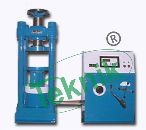 Digital Compression Testing Machine for knowing Strength of Material
