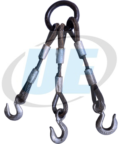 3 Legged Wire Rope  Sling