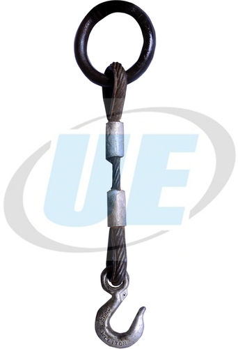 Single Legged Wire Rope Sling Manufacturer, Single Legged Wire