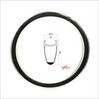 Carbon Clincher Rim - Carbon Fiber 700c, 38mm Depth X 20.5mm Width | Lightweight, High Stiffness, Heat Tolerant, Quick Acceleration