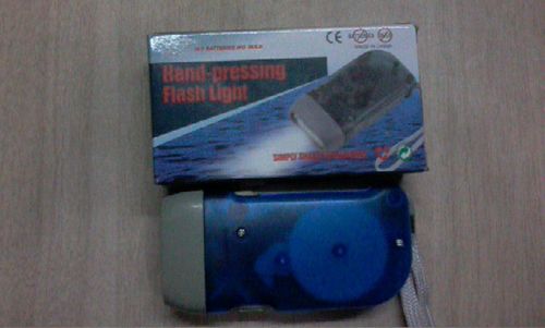 Hand Press Flash Light