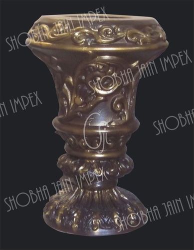 Carved Flower Pot Height: 15-18 Inch (In)