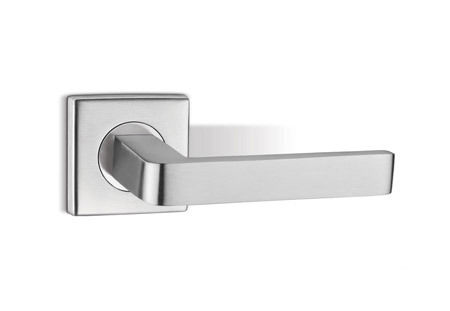 Silver Interior Door Lever Handle